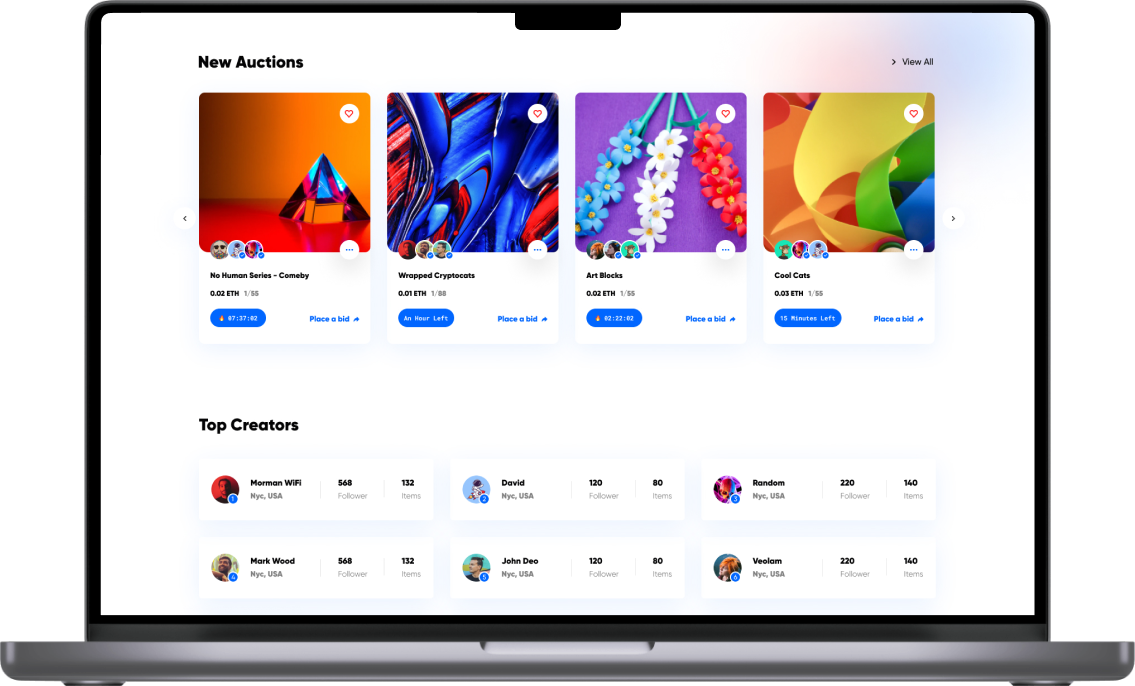 Example of E Commerce Website Design