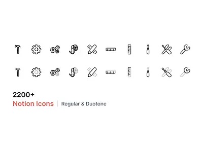 2200+ Notion Icons - Overflow Design app icons figma free freebie icon iconography icons illustration notion notion icons notion template officeclub sketch ui icons web icons