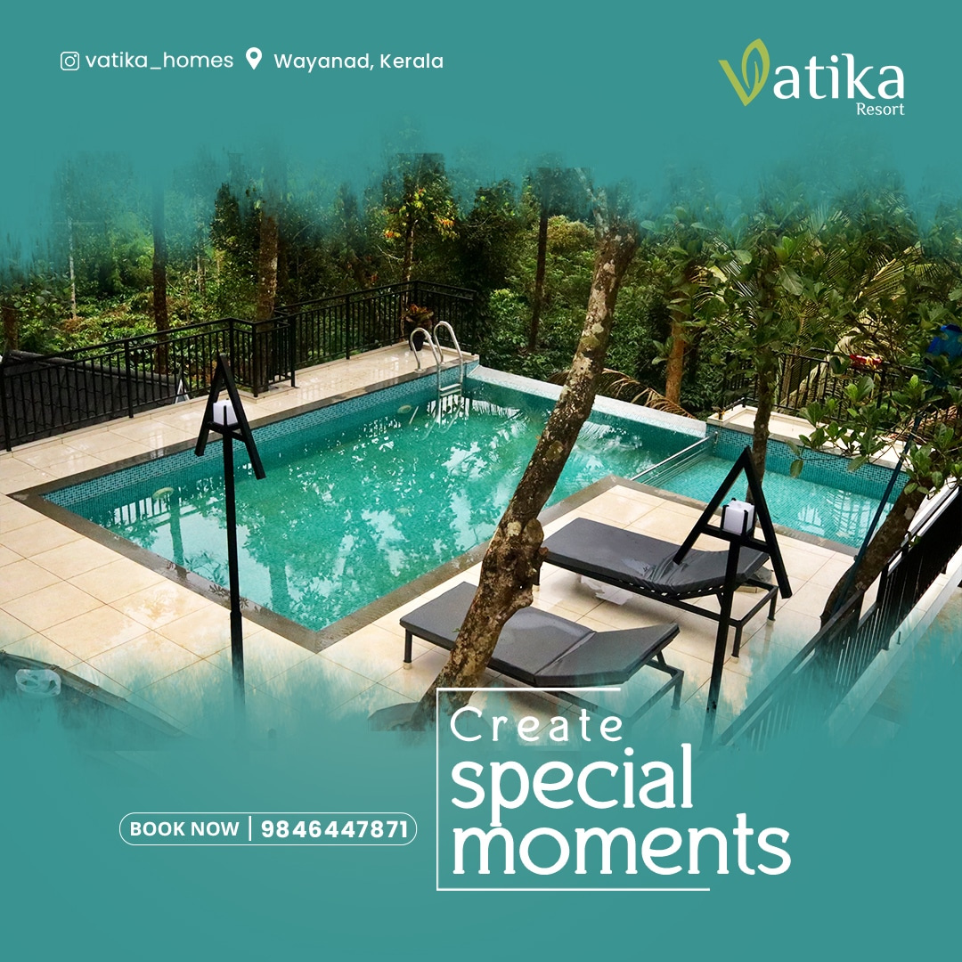 Vatika Homes | Wayanad Family Resort with Pool by Vatika Resort on Dribbble