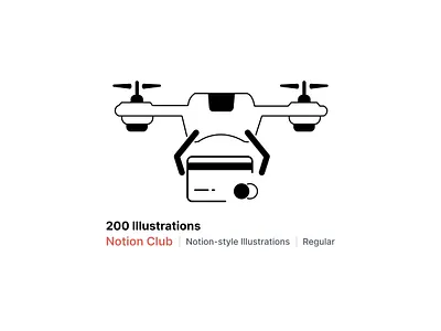 Notion Club - Overflow Design figma free freebie illustration notion notion illustration notion template officeclub sketch svg vector