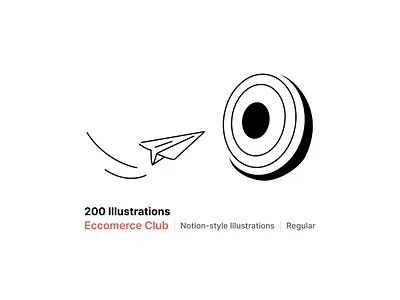 Eccomerce Club - Overflow Design figma free freebie illustration notion notion illustration notion template sketch svg vector