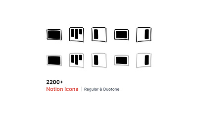 2200+ Notion Icons - Overflow Design figma free freebie icon iconography iconpack icons iconset notion notion icons notion template officeclub sketch