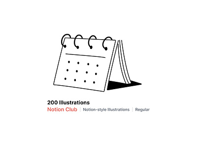 Notion Club - Overflow Design figma free freebie illustration notion notion illustration notion template officeclub sketch svg vector