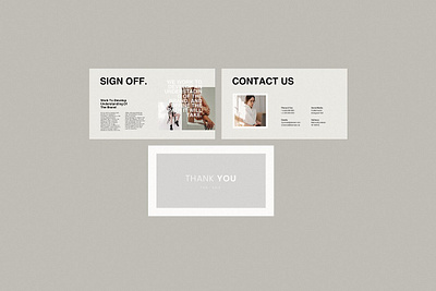 Brand Proposal Template #10 app branding design graphic design illustration logo typography ui ux vector