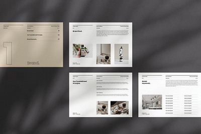 Brand Guidelines Template #3 app branding design graphic design illustration logo typography ui ux vector