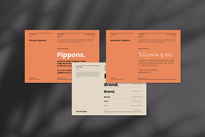 Brand Guidelines Template #5 app branding design graphic design illustration logo typography ui ux vector