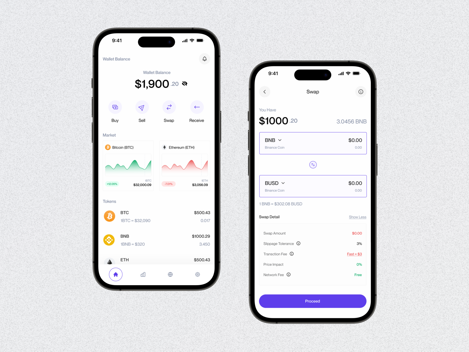 Crypto Swap Mobile App by Queennette Onyekachi on Dribbble