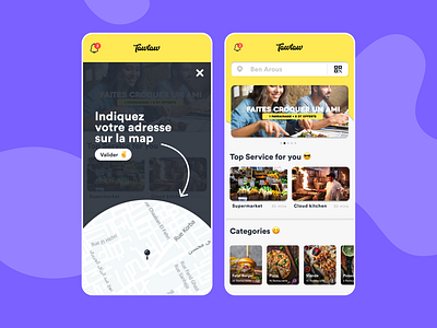 Tawtaw - Homemade dishes App app delivery design dish figma food fresh home made mobile restauant ui ux