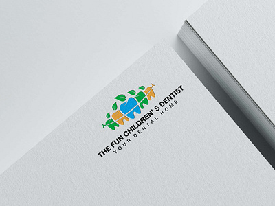 dentist logo art branding childeren colorfull dentist design digitalart fun graphic design illustration logo logodesign orthodontist vector