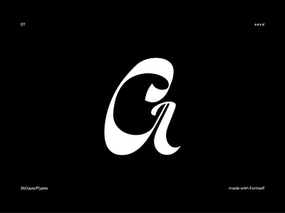 G - 36DaysOfType calligraphy calligraphy artist design font font design fontmaker lettering typedesign typography
