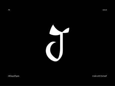 J - 36DaysOfType 36daysoftype j calligraphy calligraphy artist design font font design fontmaker j lettering typedesign
