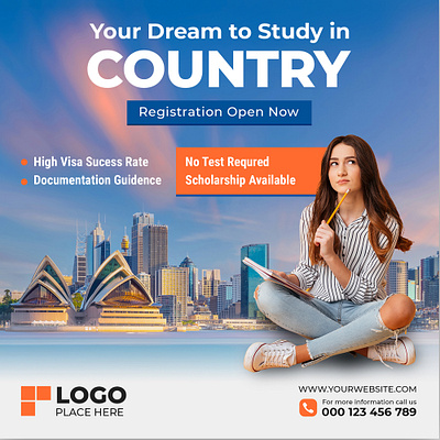 Study in the country post adobephotoshop branding country design food graphic design marketing post study