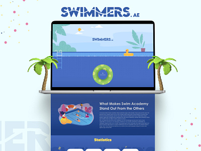 Swimmers:- Website Design & Development design figma graphic design uiux webdesign website