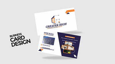 Business card design graphic design logo