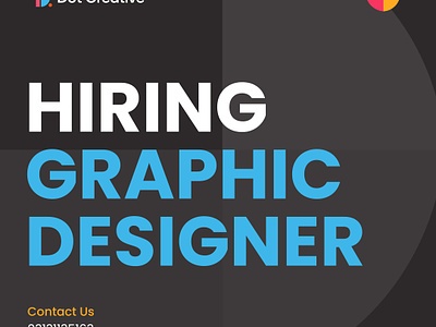 HIRING GRAPHICS DESIGNER 3d animation branding graphic design logo motion graphics ui