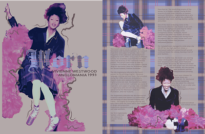 Magazine Spread design fashion graphic design illustration indesign layout magazine spread typography vector