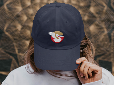 NBA Pelicans Hat Mock branding design hat nba pelicans
