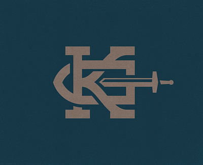 KG Knight Monogram g k knight logo monogram