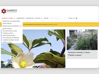 Online presence for a garden supplies company branding email marketing marketing playbook web design wordpress development