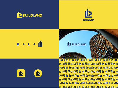 Build Land Branding bl brand guide brand mark brandidentity branding buildinglogo construction creative logo designe flatdesign graphic design icon illustration logo minimal logo modernlogo monogram residential apartment vector visualart