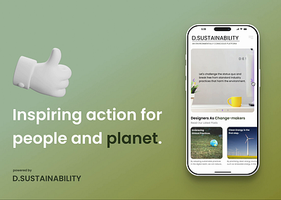 Digital Sustainability #DailyUI Pagination dailyui design green design mobile product design sustainability ui ux web