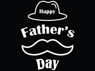 Father's Day Sublimation Template Hat and Flowers Old Style