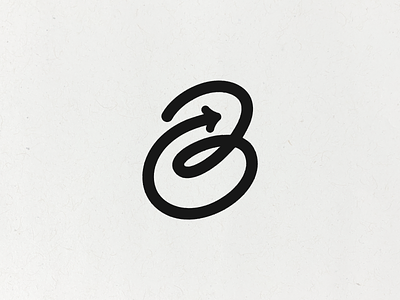 Unused B Concept arrow b circles concept curves flow for sale identity letter b logo point script unused uppercase