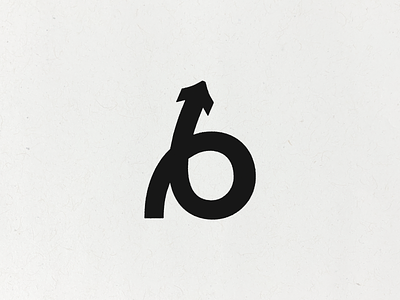 Unused B Concept arrow b curve direction flow for sale identity letter b logo point unused