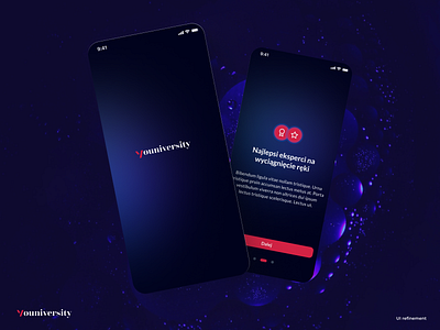 Youniversity - Mobile App UI app design interface mobile app ui