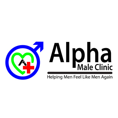 Alpha Male clinic photoshop