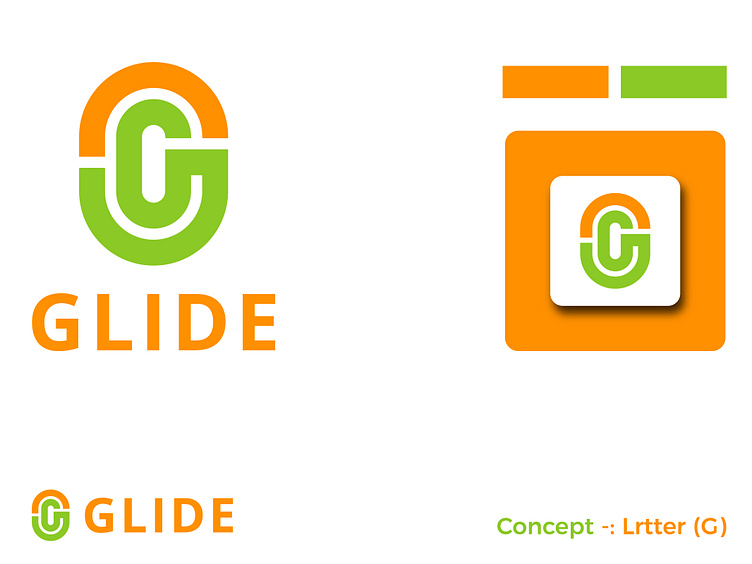 Glide Logo Designe by Jihad Mahmud on Dribbble