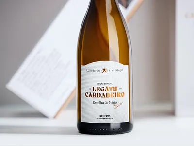 Legatu Cardadeiro branding design graphic design packaging wine wine label