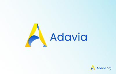 ADAVIA LOGO! animation branding design graphic design illustration logo typography ui ux vector