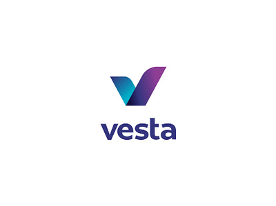 Vesta Logo app art beautiful brand branding design graphic design icon identity illustration ios logo logotype professional typography ui vector