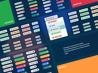 Let's take a look: Pill component badge component design system pill ui ui kit