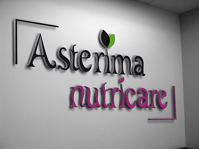 Asterima Nutricare Logo Design photoshop