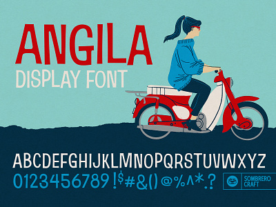 Angila Display Font