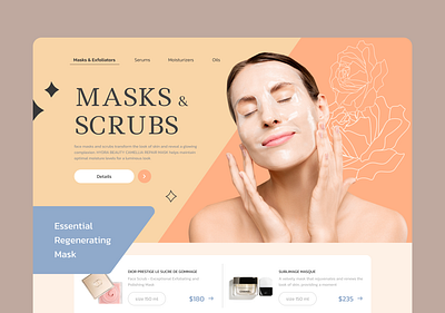 Skincare Web UI