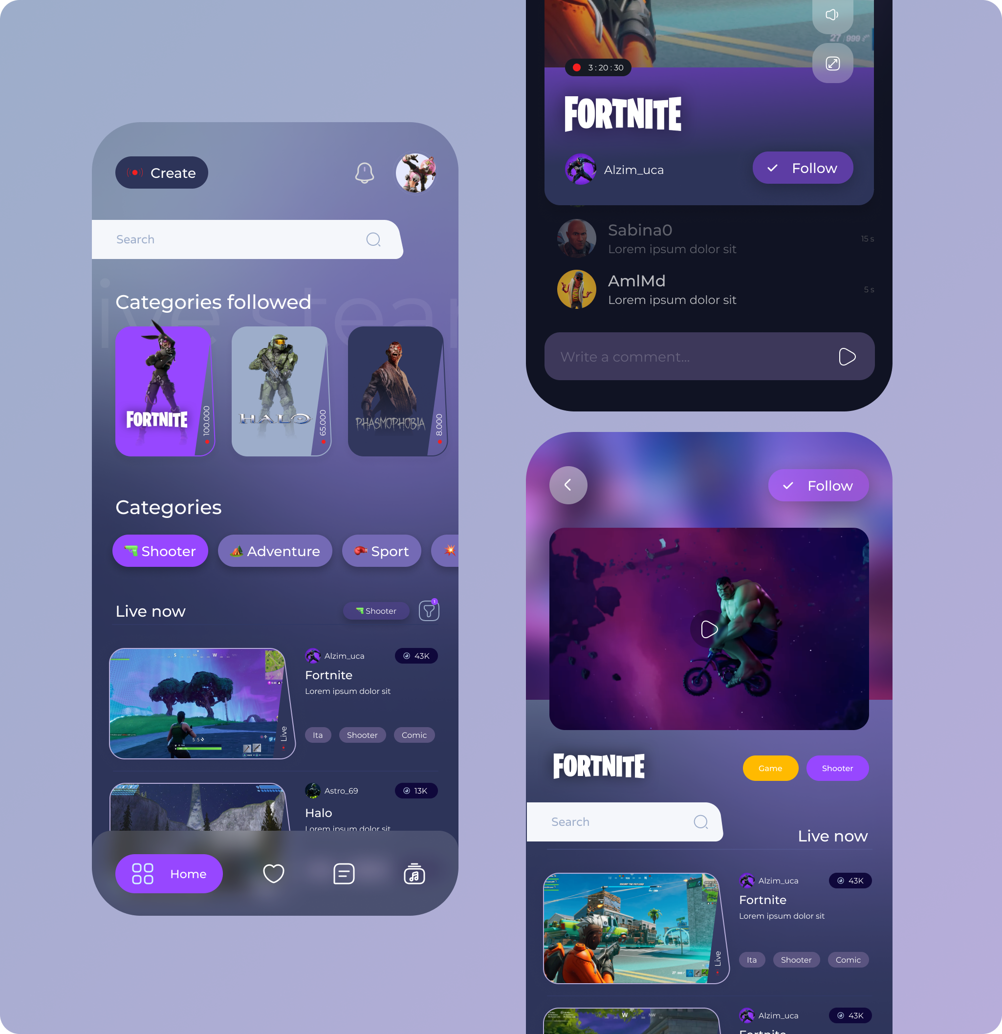 Example of Video Player app🎮