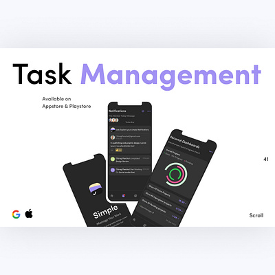 Task Management App 3d animation branding motion graphics ui