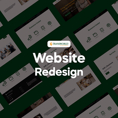 Website Redesign (Transworld Business Advisors) design redesign webdesign