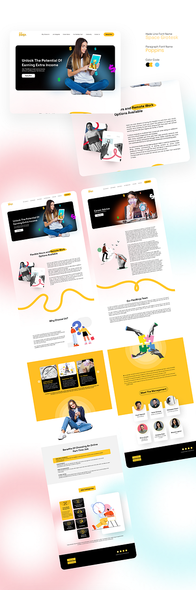 Flax Ninja Online Job UI Design adobexd appdesign dailyui dribbble graphicdesign interface uidesign uidesigner uitrends uiux uiuxdesign uiuxdesigner userexperience userinterface ux uxdesign uxdesigner uxinspiration webdesign webdesigner