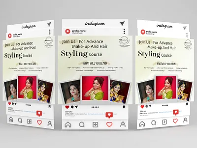 INSTAGRAM BANNER FOR MOUMIAZ ads advertising banner design graphic design instagram post social media banner