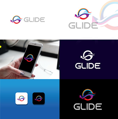 Logo Design for Glide branding glide icon design illustrator letter g logo logo design logopolio vector vector design