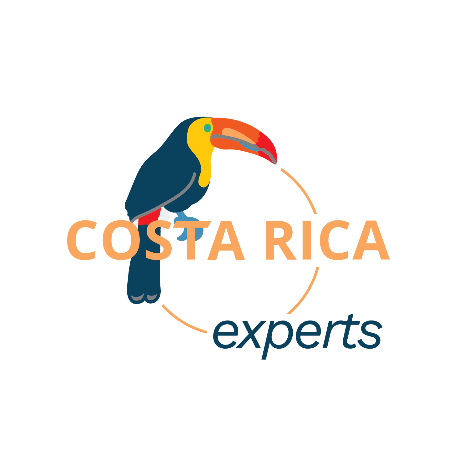 Costa Rica Experts Toucan Logo adobe ai adobe illustrator ai bird branding central america chicago costa rica design illustration illustrator logo midwest toucan