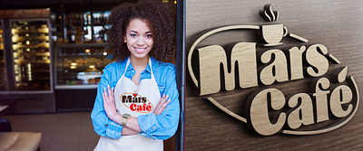 Mars Cafe ☕️ branding creative design graphic design logo visual identity