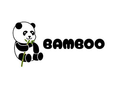 Bamboo — dailylogochallenge 2d adobeillustrator bamboologo branding dailylogochallenge design graphic design illustration logo panda pandalogo vector