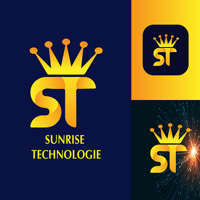 SUNRISE TECHNOLOGIES LOGO best logo brand identity branding company logo design designer graphic design graphics letter logo logo design logofolio logos modern logo sunrise technology logo typhography typography unique logo