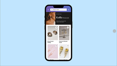 An e-commerce app design design e commerce figma prototype ui ui design ux website