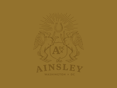 The Ainsley Branding branding design graphic design identity design illustration logo